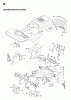 Jonsered LTH13 - 42" Lawn & Garden Tractor (1998-01) Ersatzteile CHASSIS ENCLOSURES