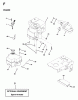 Jonsered LTH13 - 42" Lawn & Garden Tractor (1998-01) Ersatzteile ENGINE CUTTING EQUIPMENT