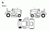 Jonsered LTH15 (954130004) - 42" Lawn & Garden Tractor (1997-04) Ersatzteile DECALS