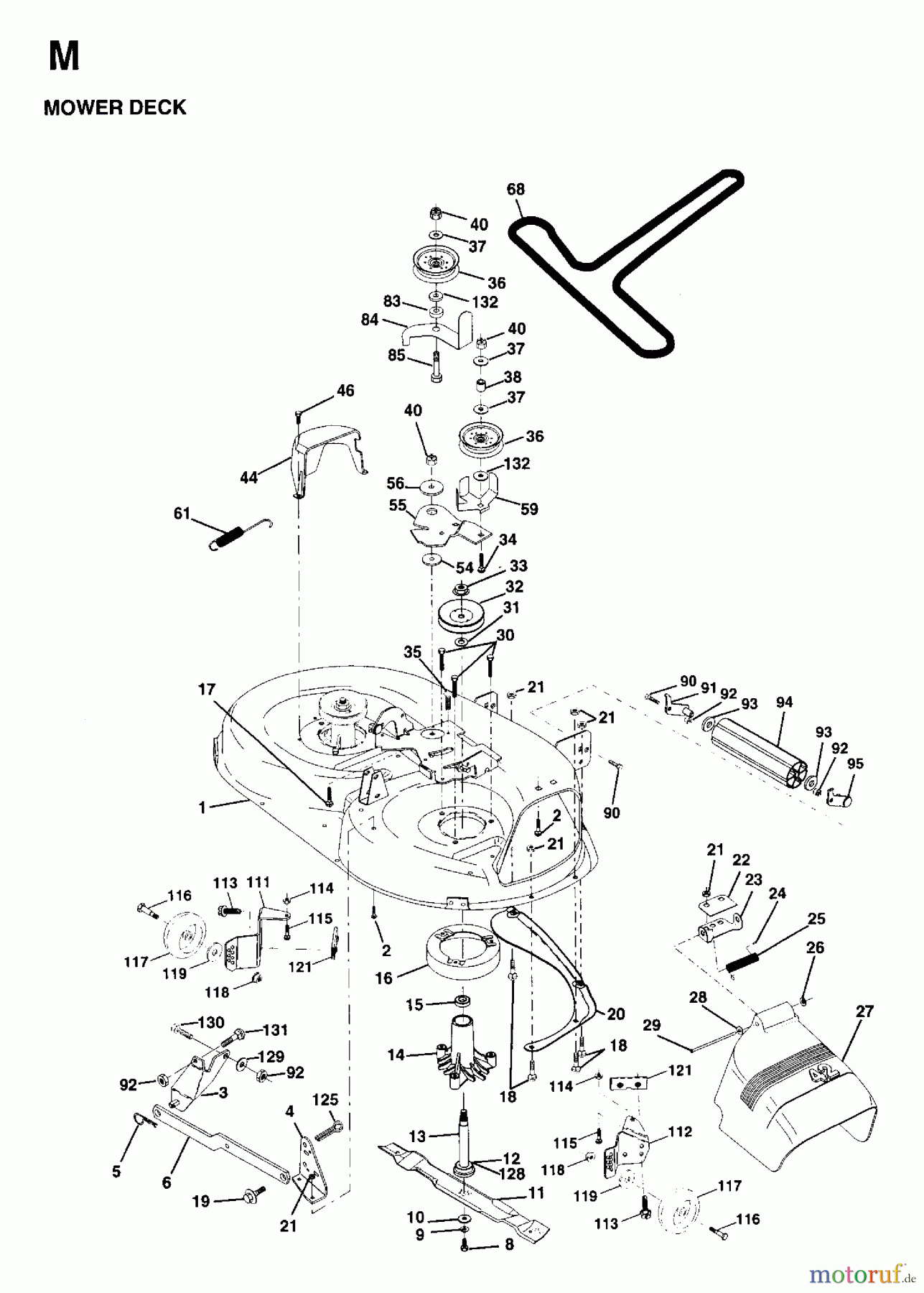 Jonsered Rasen und Garten Traktoren LTH15 (954130004) - Jonsered 42