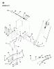 Jonsered LTH15 (954130004) - 42" Lawn & Garden Tractor (1997-04) Ersatzteile MOWER LIFT / DECK LIFT