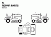 Jonsered LTH15 (954820171) - 42" Lawn & Garden Tractor (1996-01) Ersatzteile DECALS