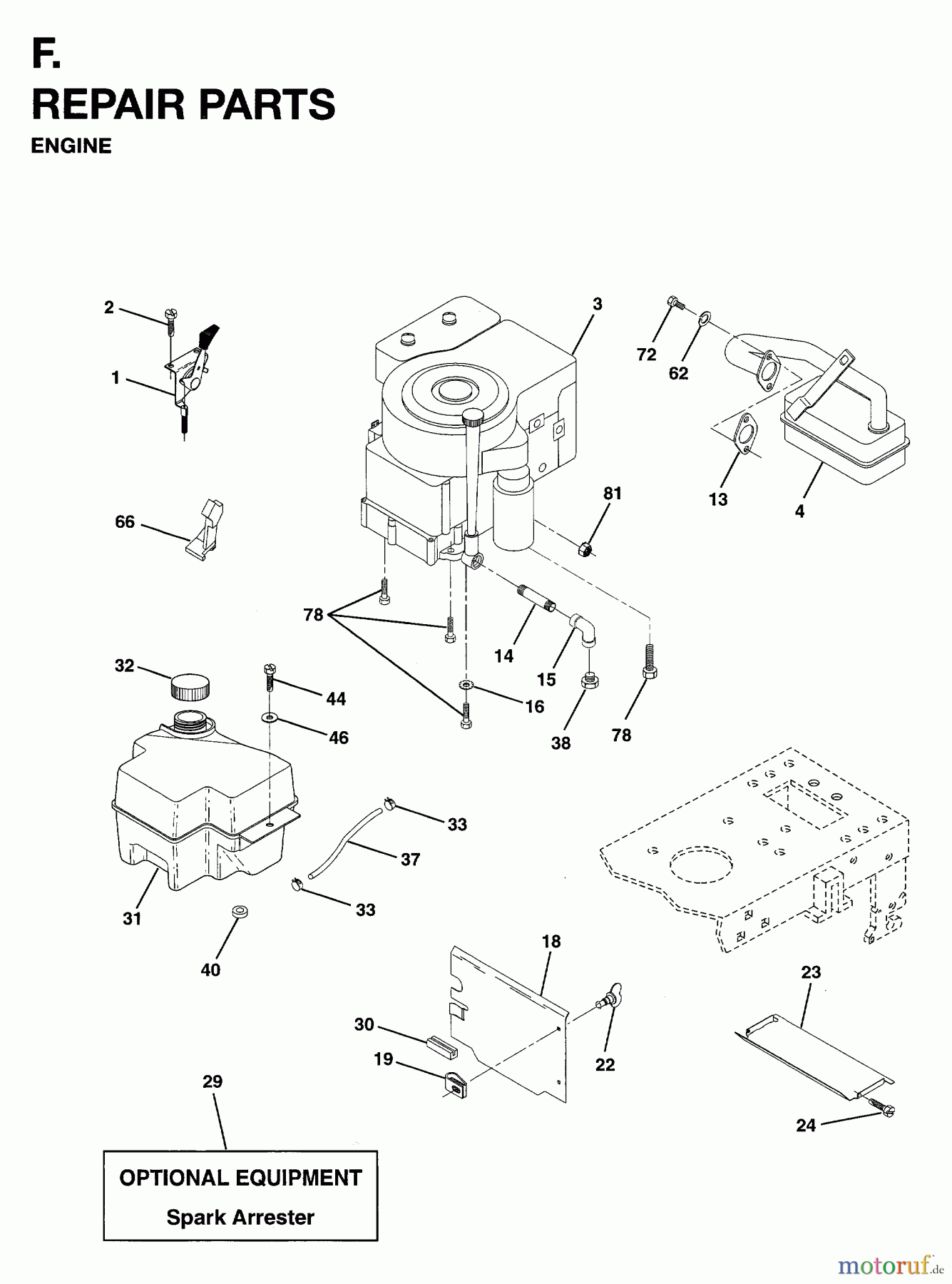Jonsered Rasen und Garten Traktoren LTH15 (954820171) - Jonsered 42