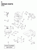 Jonsered LTH15 (954820171) - 42" Lawn & Garden Tractor (1996-01) Ersatzteile ENGINE CUTTING EQUIPMENT