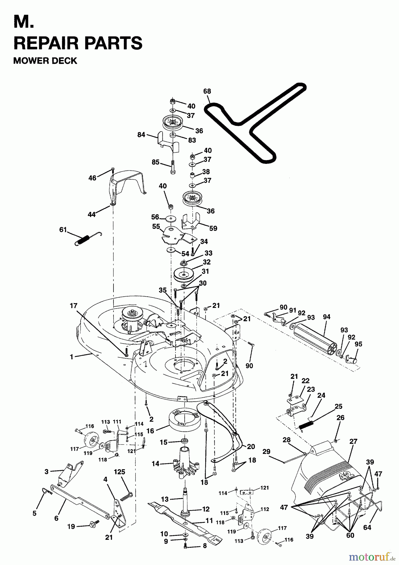  Jonsered Rasen  und Garten Traktoren LTH15 (954820171) - Jonsered 42