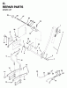 Jonsered LTH15 (954820171) - 42" Lawn & Garden Tractor (1996-01) Ersatzteile MOWER LIFT / DECK LIFT