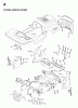 Jonsered LTH16 - 42" Lawn & Garden Tractor (1998-01) Ersatzteile CHASSIS ENCLOSURES