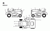 Jonsered LTH16 - 42" Lawn & Garden Tractor (1998-01) Ersatzteile DECALS