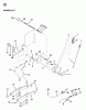 Jonsered LTH16 - 42" Lawn & Garden Tractor (1998-01) Ersatzteile MOWER LIFT / DECK LIFT
