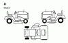 Jonsered LTH18 (954130005) - 46" Lawn & Garden Tractor (1997-04) Ersatzteile DECALS