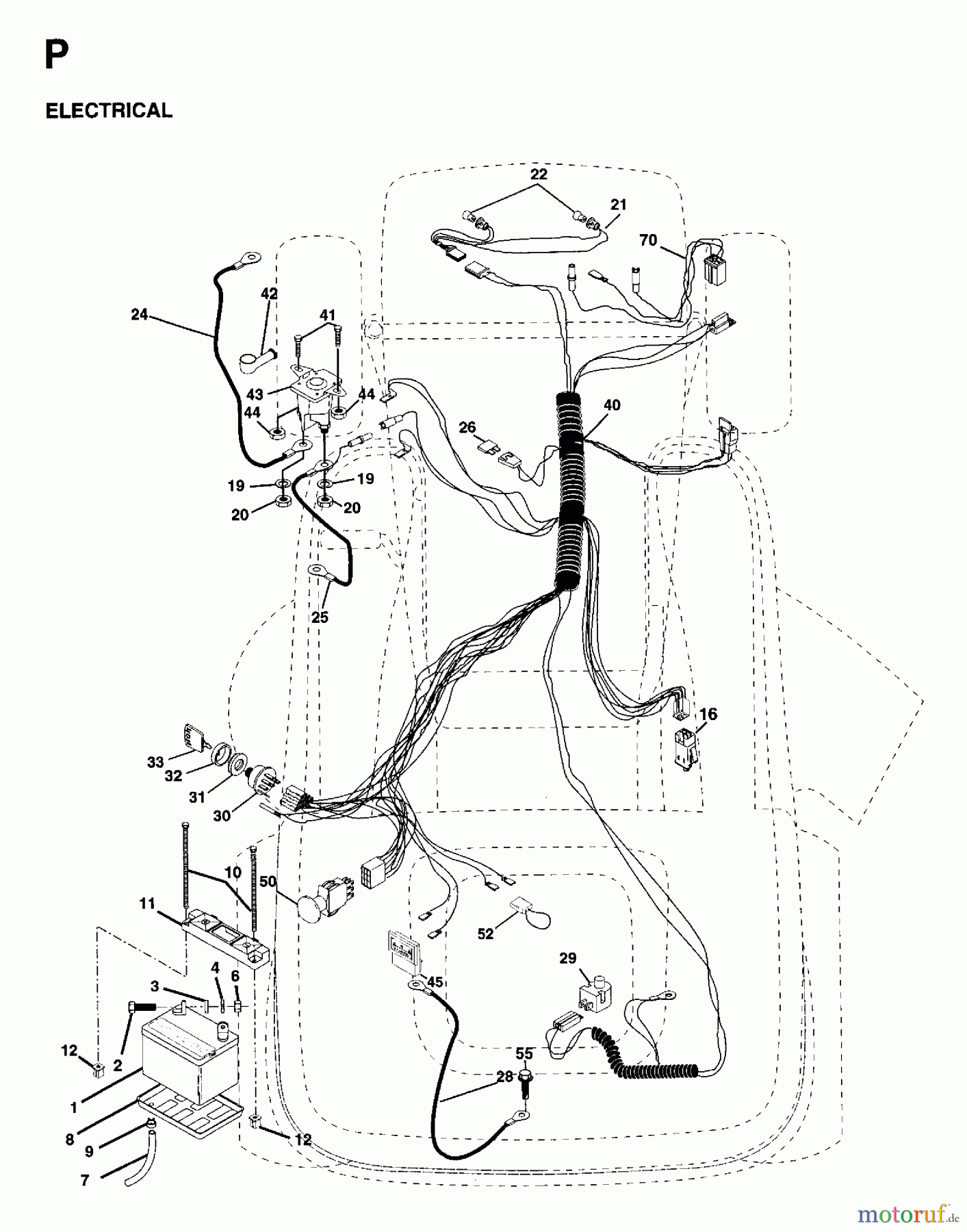 Jonsered Rasen und Garten Traktoren LTH18 (954130005) - Jonsered 46