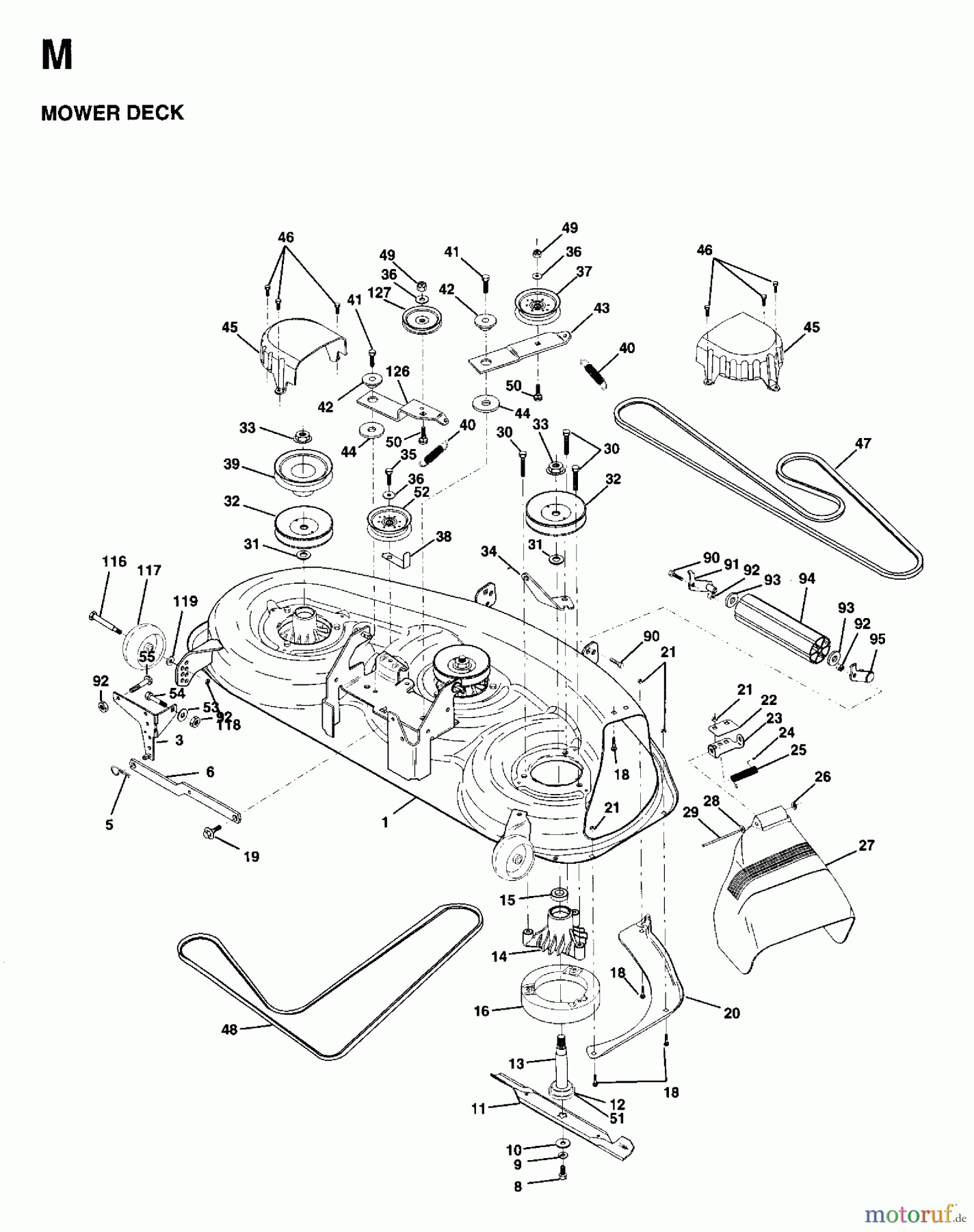 Jonsered Rasen und Garten Traktoren LTH18 (954130005) - Jonsered 46