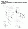 Jonsered LTH18 (J18H46C, 954130026) - Lawn & Garden Tractor (1998-12) Ersatzteile SEAT