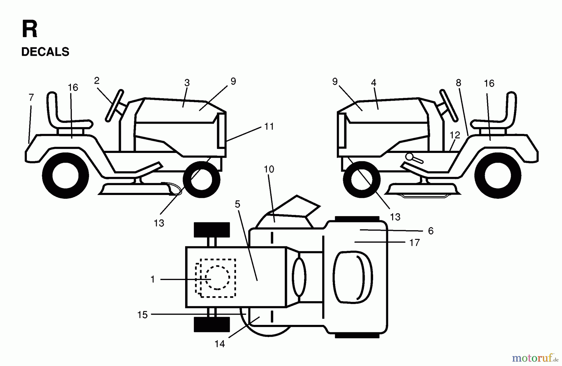  Jonsered Rasen  und Garten Traktoren LTH18 - Jonsered 42