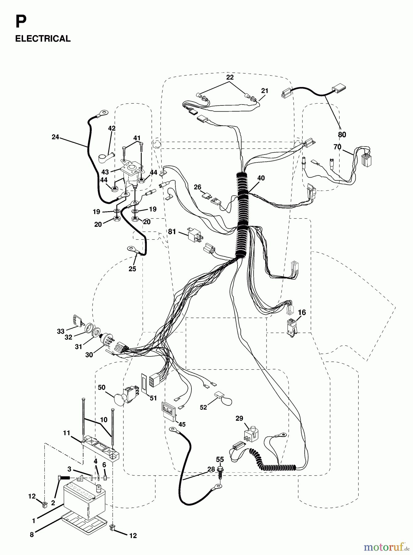  Jonsered Rasen  und Garten Traktoren LTH18 - Jonsered 42
