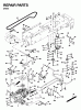 Jonsered YTH16 - 42" Lawn & Garden Tractor (1995-01) Ersatzteile DRIVE
