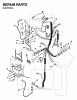 Jonsered YTH16 - 42" Lawn & Garden Tractor (1995-01) Ersatzteile ELECTRICAL