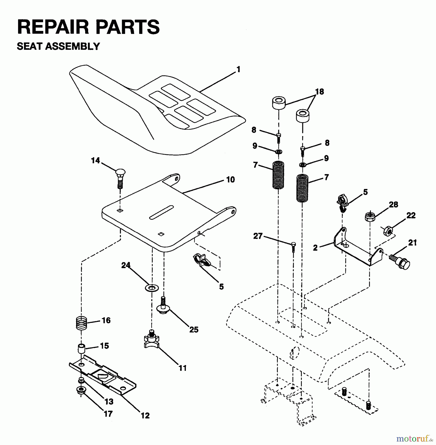 Jonsered Rasen und Garten Traktoren YTH16 - Jonsered 42