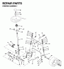 Jonsered YTH16 - 42" Lawn & Garden Tractor (1995-01) Ersatzteile STEERING