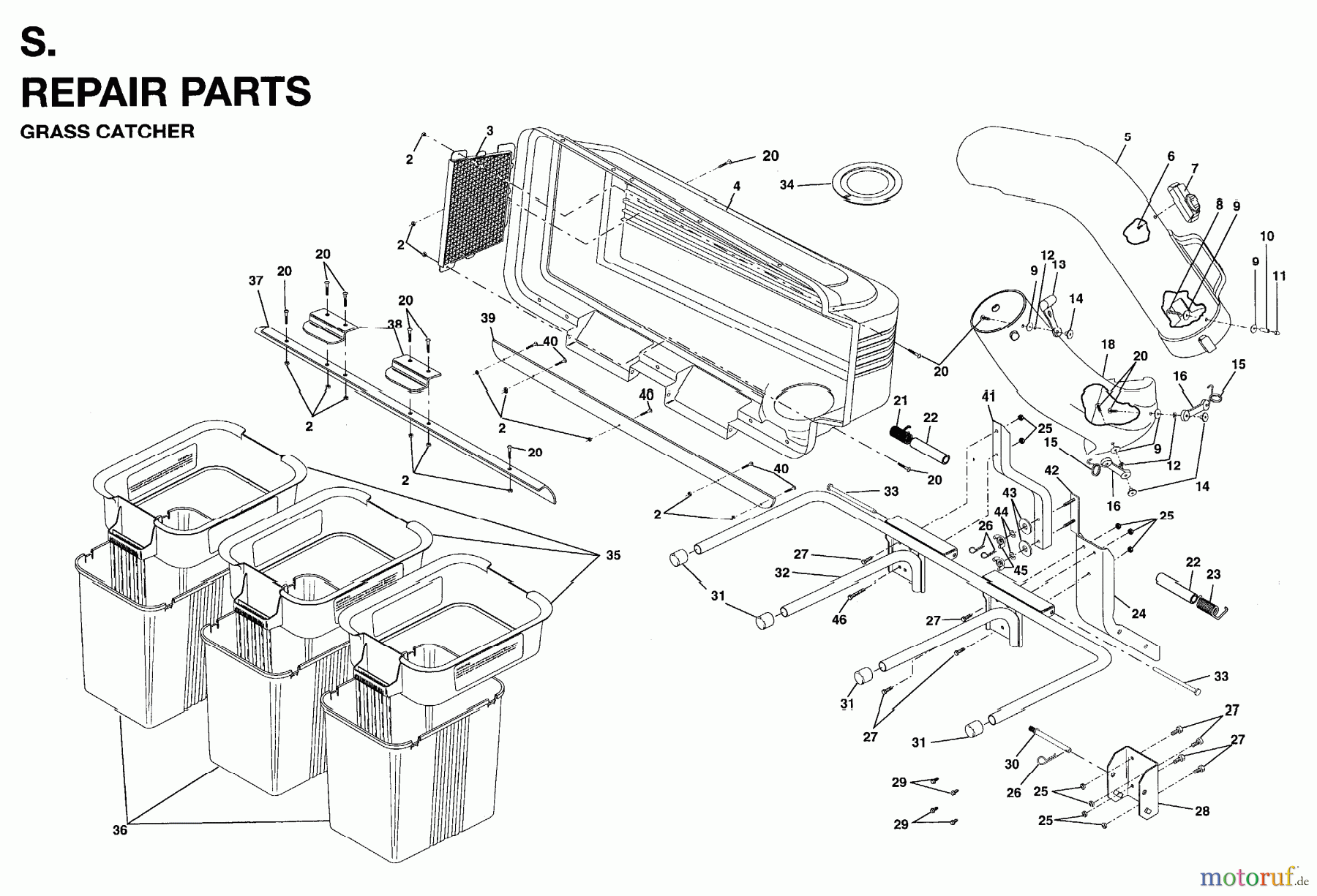 Jonsered Rasen und Garten Traktoren YTH18 (954003471) - Jonsered 46