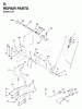 Jonsered YTH18 (954003471) - 46" Lawn & Garden Tractor (1996-01) Ersatzteile MOWER LIFT / DECK LIFT