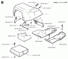 Jonsered FR13 (85CM) - Rear-Engine Riding Mower (1997-01) Ersatzteile HOOD