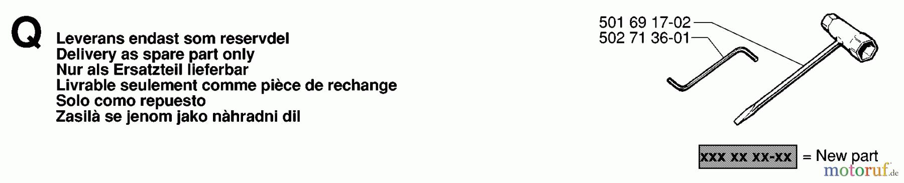  Jonsered Reitermäher FR13 - Jonsered Rear-Engine Riding Mower (2000-02) ACCESSORIES