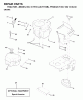 Jonsered ICTH16 (JICTH16B, 954130030) - Lawn & Garden Tractor (1999-03) Ersatzteile ENGINE CUTTING EQUIPMENT
