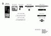 Jonsered FR2111 (953535101) - Rear-Engine Riding Mower (2006-01) Ersatzteile DECALS