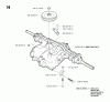 Jonsered FR2111 (953535101) - Rear-Engine Riding Mower (2006-01) Ersatzteile TRANSMISSION
