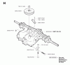 Jonsered FR2111 - Rear-Engine Riding Mower (2002-03) Ersatzteile TRANSMISSION