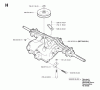 Jonsered FR2111 - Rear-Engine Riding Mower (2003-01) Ersatzteile TRANSMISSION