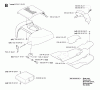 Jonsered FR2111 M (965077501) - Rear-Engine Riding Mower (2006-01) Ersatzteile HOOD