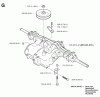 Jonsered FR2111 M (965077501) - Rear-Engine Riding Mower (2006-01) Ersatzteile TRANSMISSION