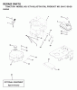 Jonsered ICTH16 (JICTH16TA, 954130028) - Lawn & Garden Tractor (1999-03) Ersatzteile ENGINE CUTTING EQUIPMENT