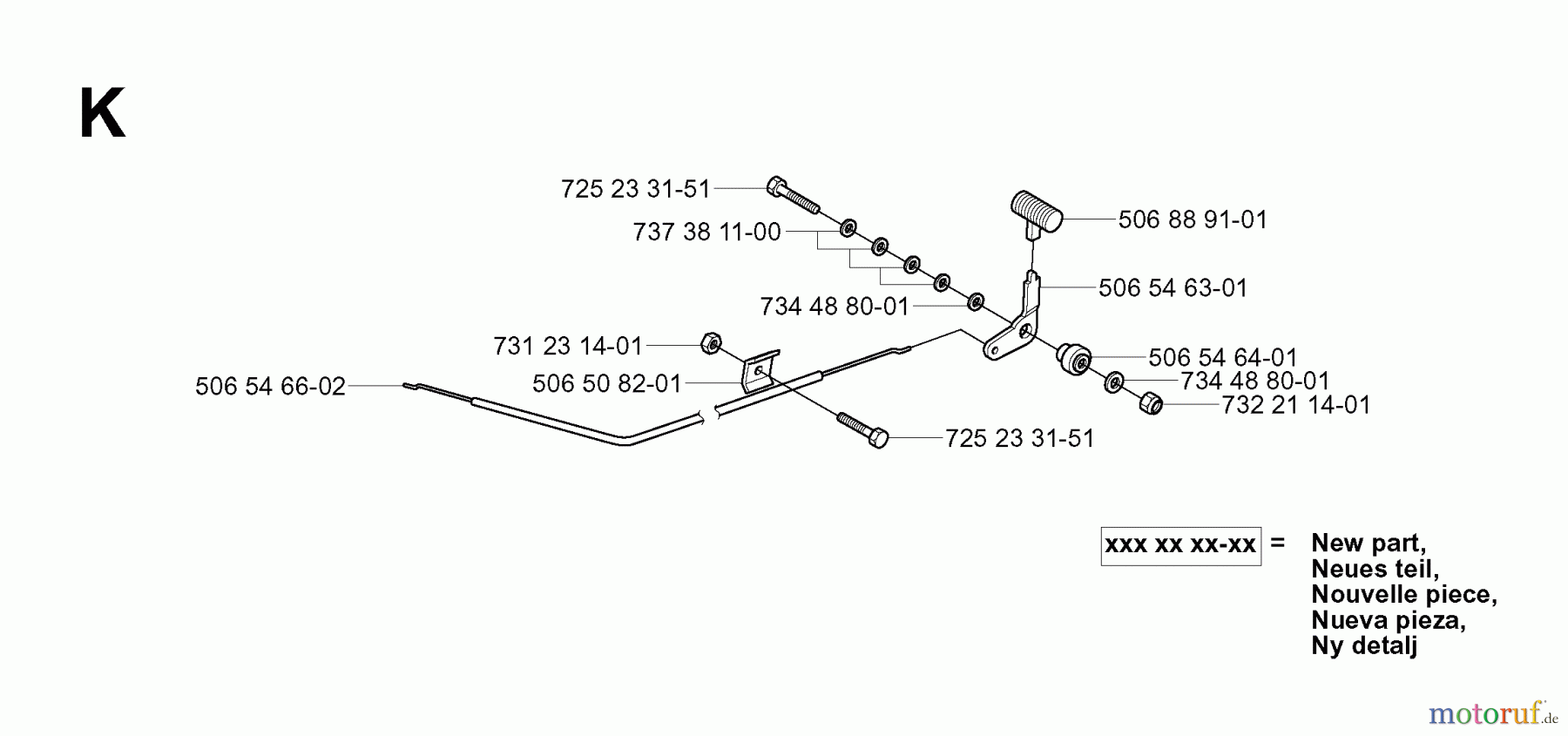 Jonsered Reitermäher FR2113 MA (953535301) - Jonsered Rear-Engine Riding Mower (2004-01) CONTROLS #3