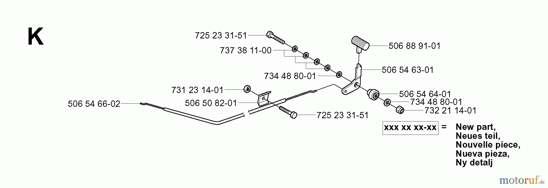  Jonsered Reitermäher FR2113 MA (965070601) - Jonsered Rear-Engine Riding Mower (2006-01) CONTROLS #2