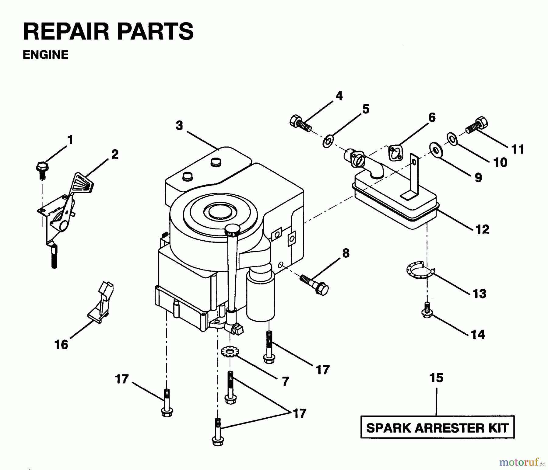 Jonsered Rasen und Garten Traktoren LR10 - Jonsered 36