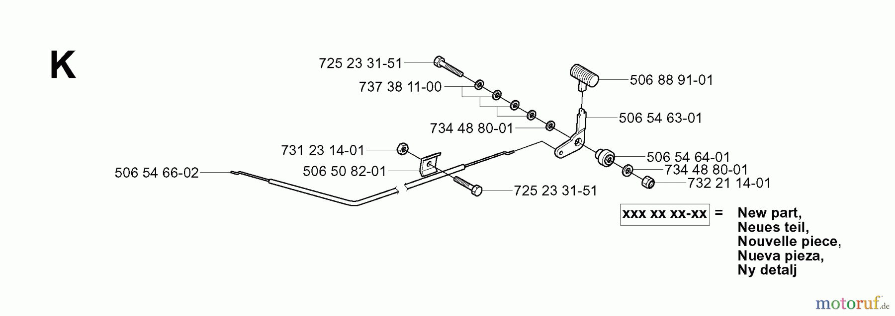  Jonsered Reitermäher FR2115 MA (965070701) - Jonsered Rear-Engine Riding Mower (2006-01) CONTROLS #1