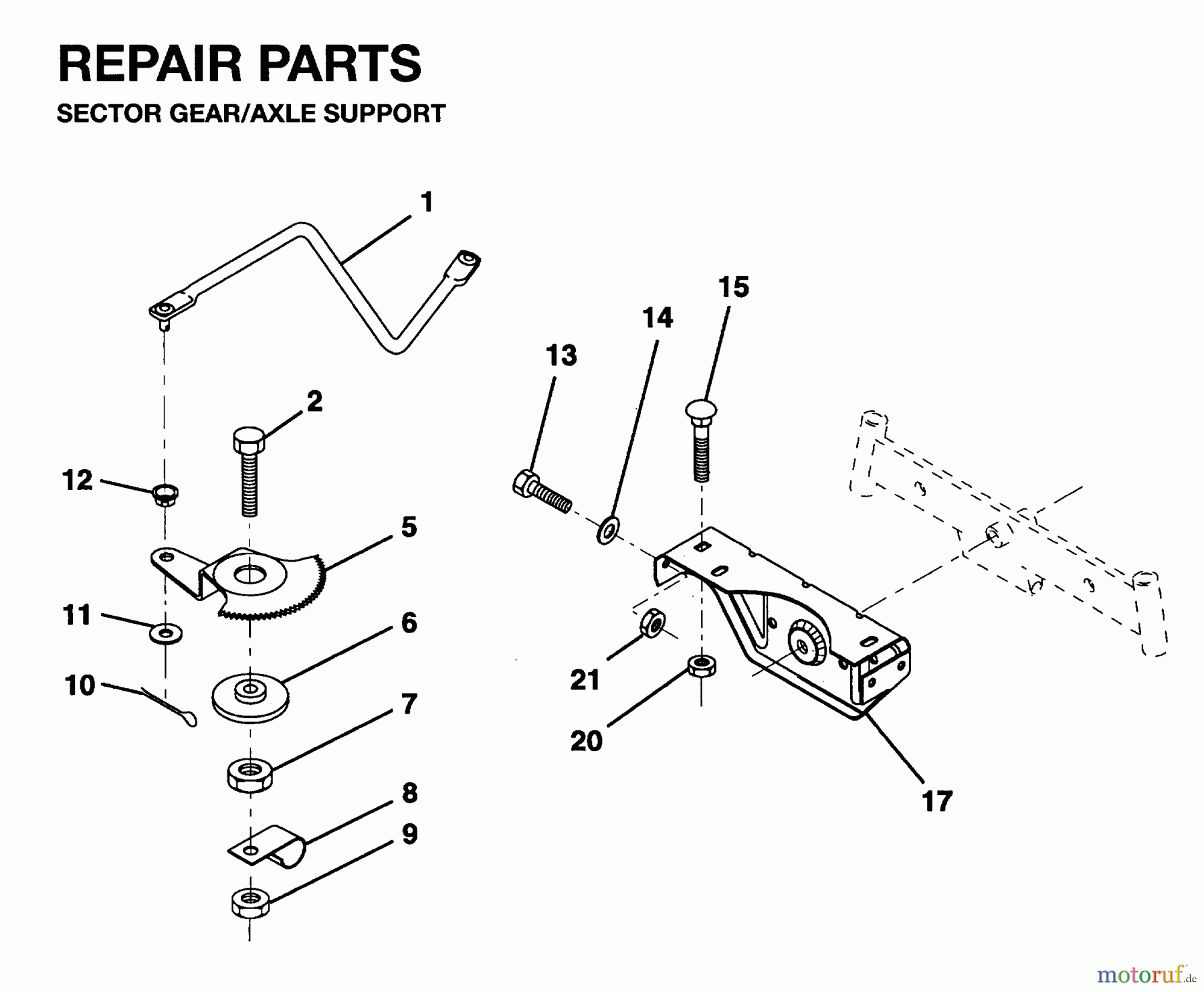 Jonsered Rasen und Garten Traktoren LR10 - Jonsered 36