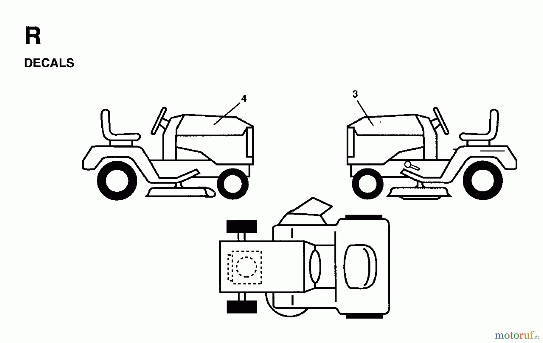 Jonsered Rasen  und Garten Traktoren LR11 (954130002) - Jonsered 36