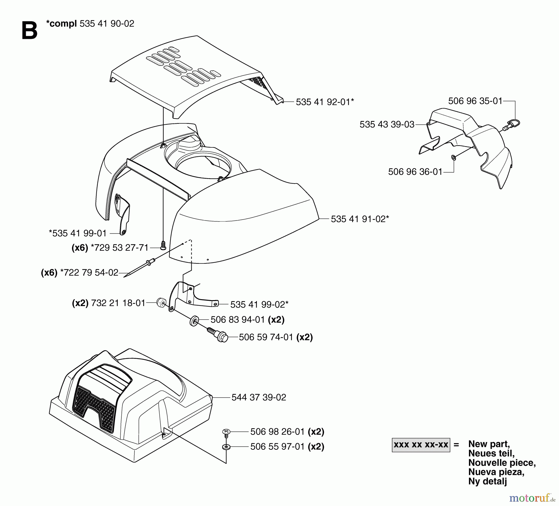 Jonsered Reitermäher FR2116 MA 4x4 (965094901) - Jonsered Rear-Engine Riding Mower (2007-01) COVER #1