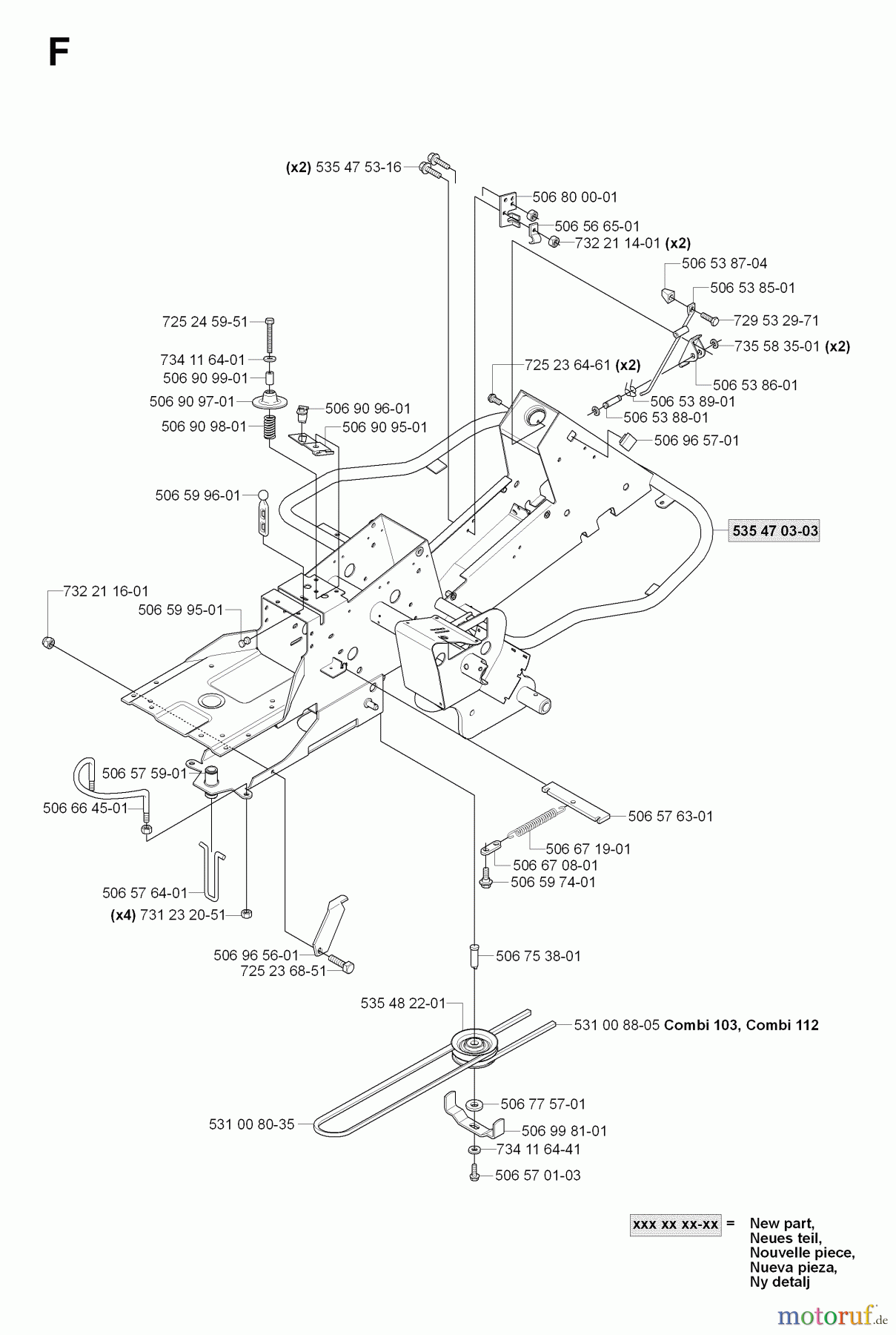  Jonsered Reitermäher FR2116 MA2 (965070101) - Jonsered Rear-Engine Riding Mower (2006-01) CONTROLS #3