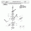 Jonsered HT21 - Hedge Trimmer (2002-08) Ersatzteile CARBURETOR DETAILS #1