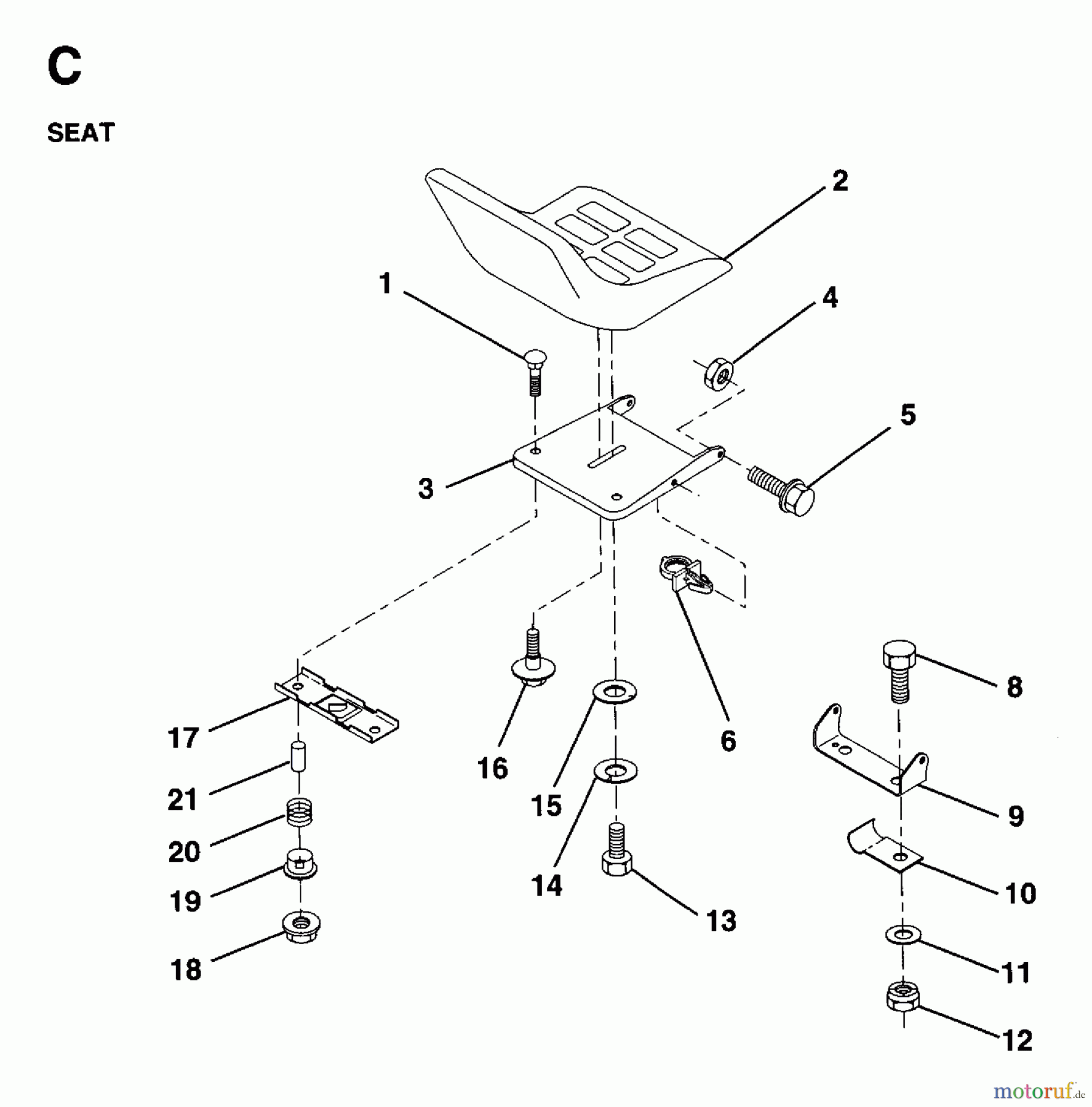  Jonsered Rasen  und Garten Traktoren LR11 (954130002) - Jonsered 36
