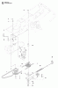 Jonsered FR2211 M (965190201) - Rear-Engine Riding Mower (2009-04) Ersatzteile TRANSMISSION