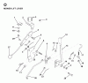 Jonsered LR11 (TEC36) - Lawn & Garden Tractor (1998-04) Ersatzteile MOWER LIFT LEVER