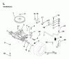 Jonsered LR11 (TEC36) - Lawn & Garden Tractor (1998-04) Ersatzteile TRANSMISSION #1
