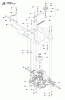 Jonsered FR2213 RA (966632001) - Rear-Engine Riding Mower (2012) Ersatzteile CHASSIS ENGINE PULLEYS #2