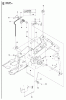 Jonsered FR2213 RA (966632001) - Rear-Engine Riding Mower (2012) Ersatzteile MOWER LIFT LEVER